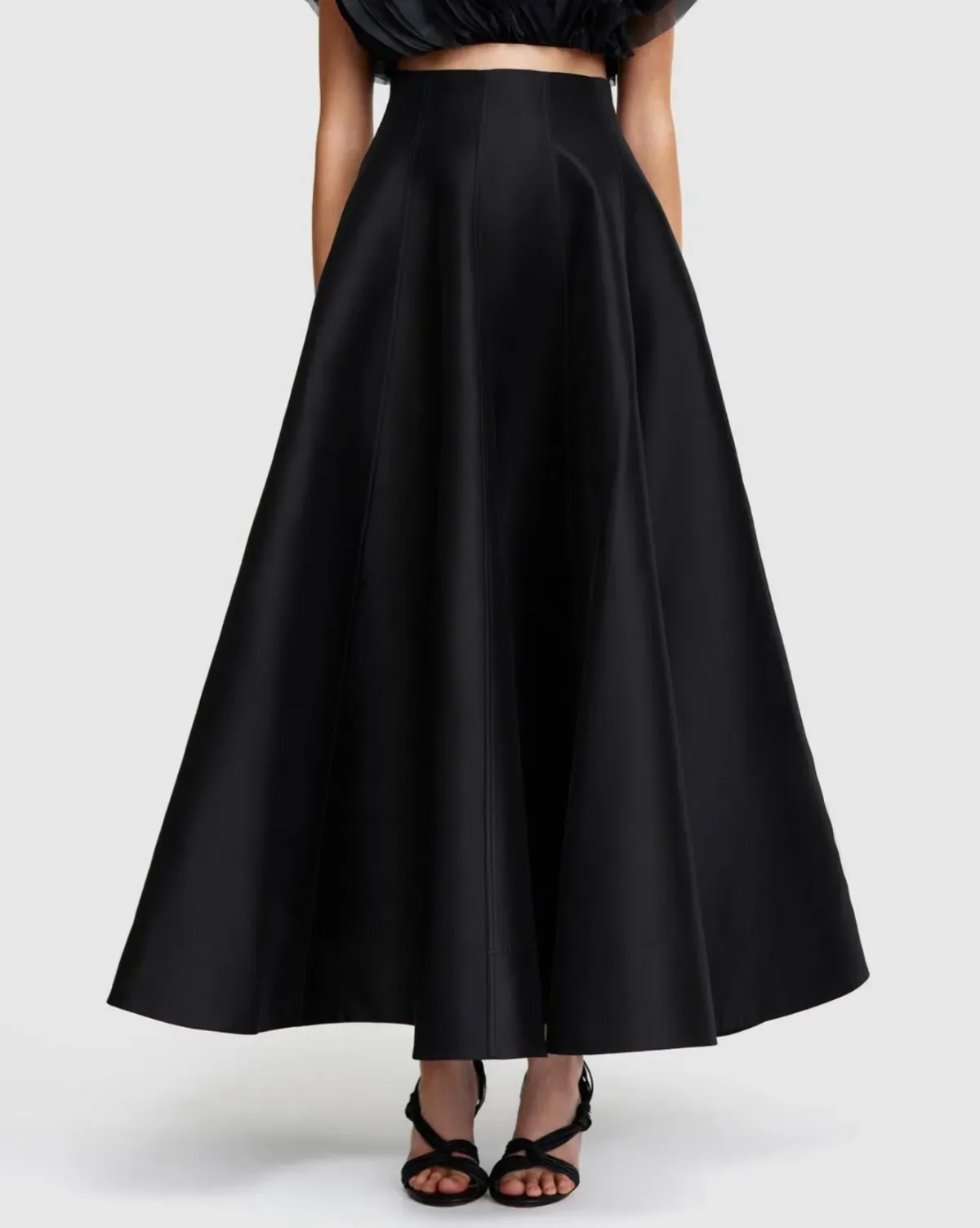 Acler Warburton Top and Skirt Set Black Size AU 12 - Image 4