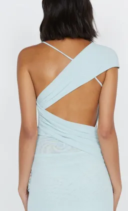 Bec & Bridge Alara Asym Dress Ocean Mist Size 8 for rent on The Volte - image 3
