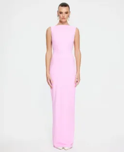 Effie Kats Verona Gown Taffy Pink Size 6 for rent on The Volte - image 1