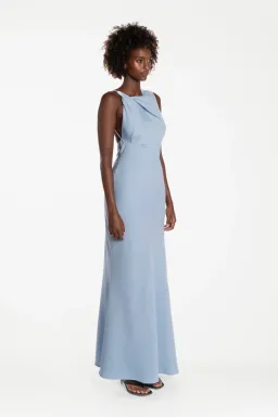 One Fell Swoop Kota Maxi Dress in Blue Jean Size AU 10 for rent on The Volte - image 5