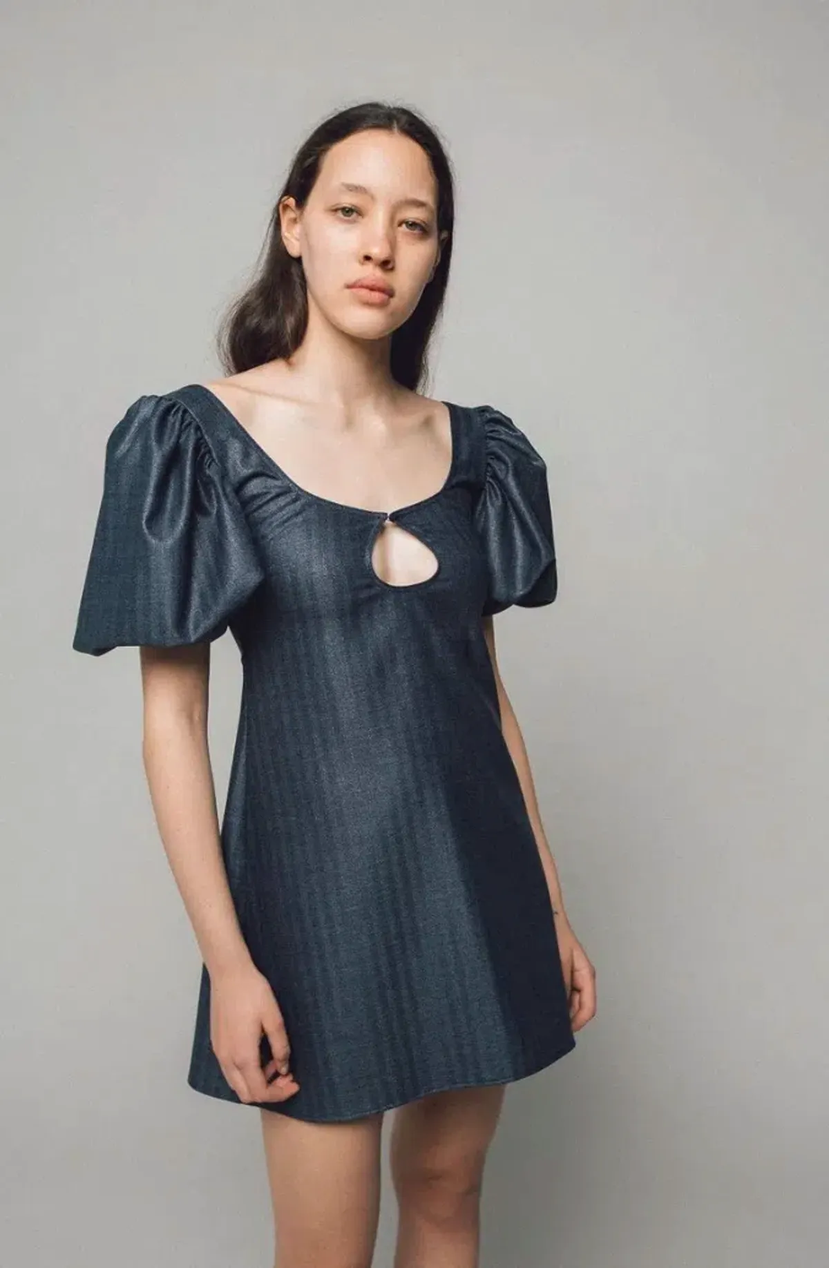 Georgia Alice Mia Mini Dress - Navy Sparkle Size 6  - Image 1