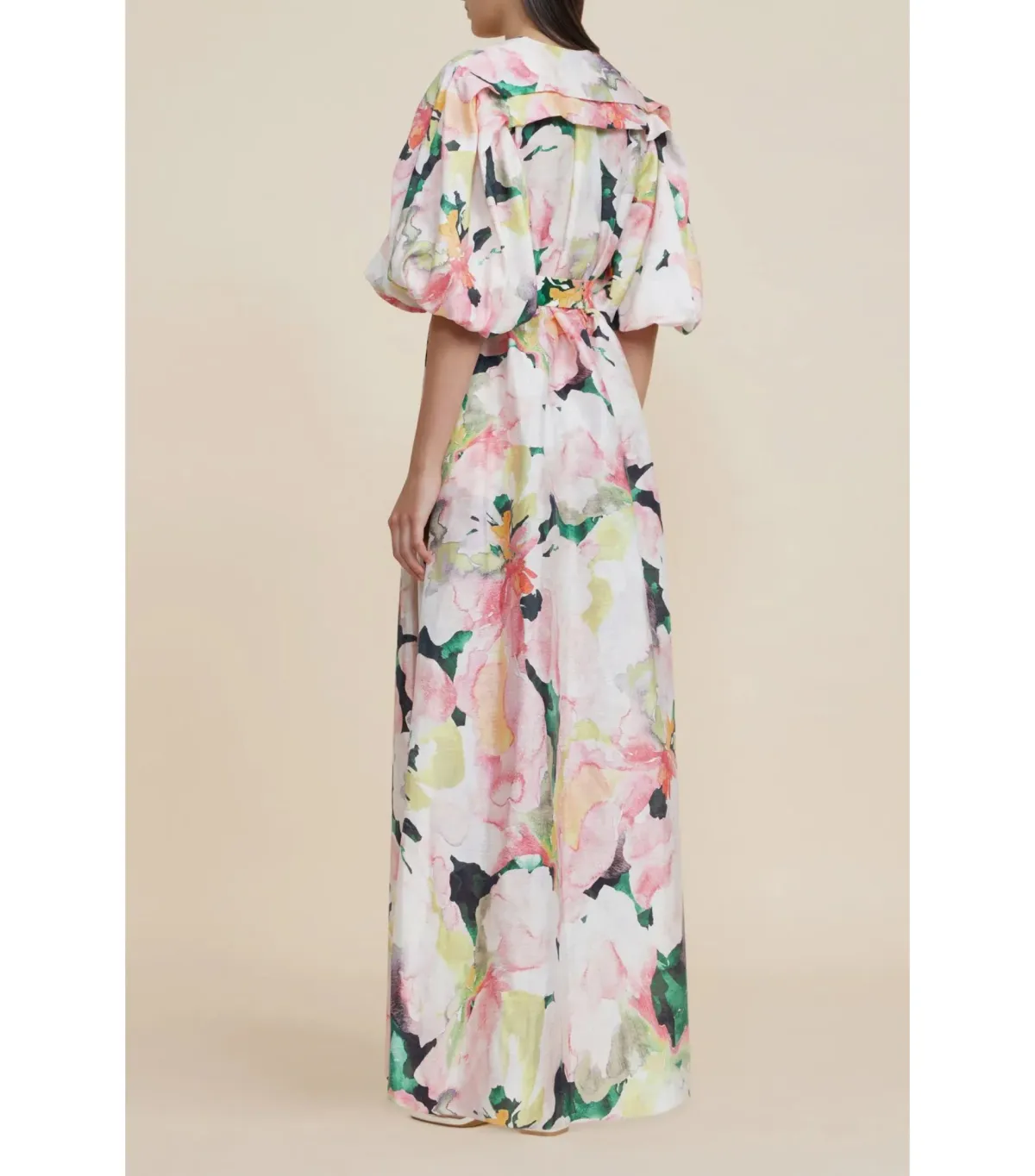 Acler Clayton Maxi Dress Daphney Posy Size AU 12 - Image 7