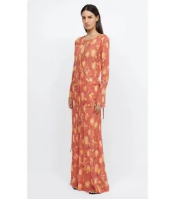 Bec & Bridge Azalea Wrap Long Sleeve Maxi Dress Lumen Floral Size AU 8 for rent on The Volte - image 2
