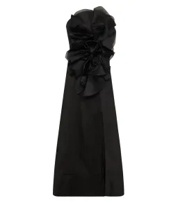 Aje Energy Midi Dress in Black Size AU 8  for rent on The Volte - image 6