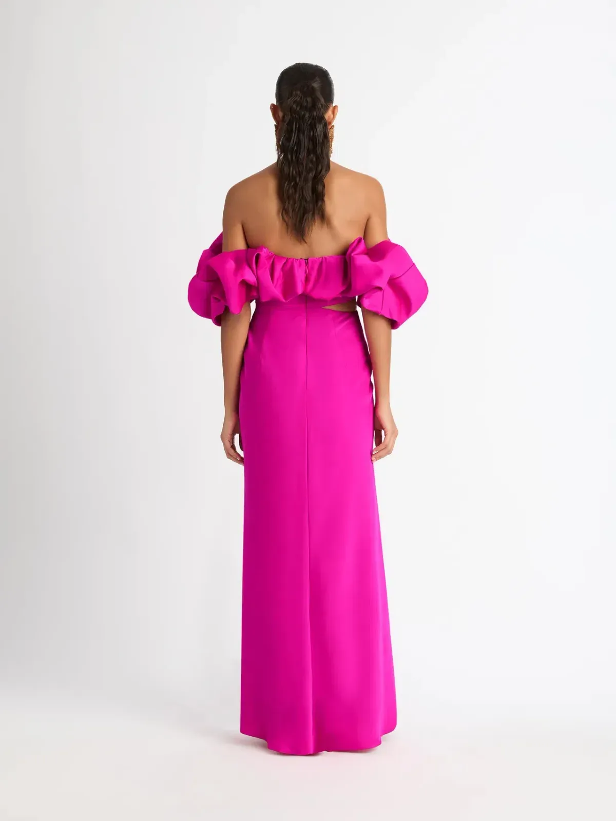 Sheike Margot Maxi Dress Magenta Pink Size 6  - Image 3
