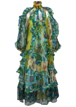 Alemais Guardian Ruffled Silk Organza Gown Size 10 Au for rent on The Volte - image 5