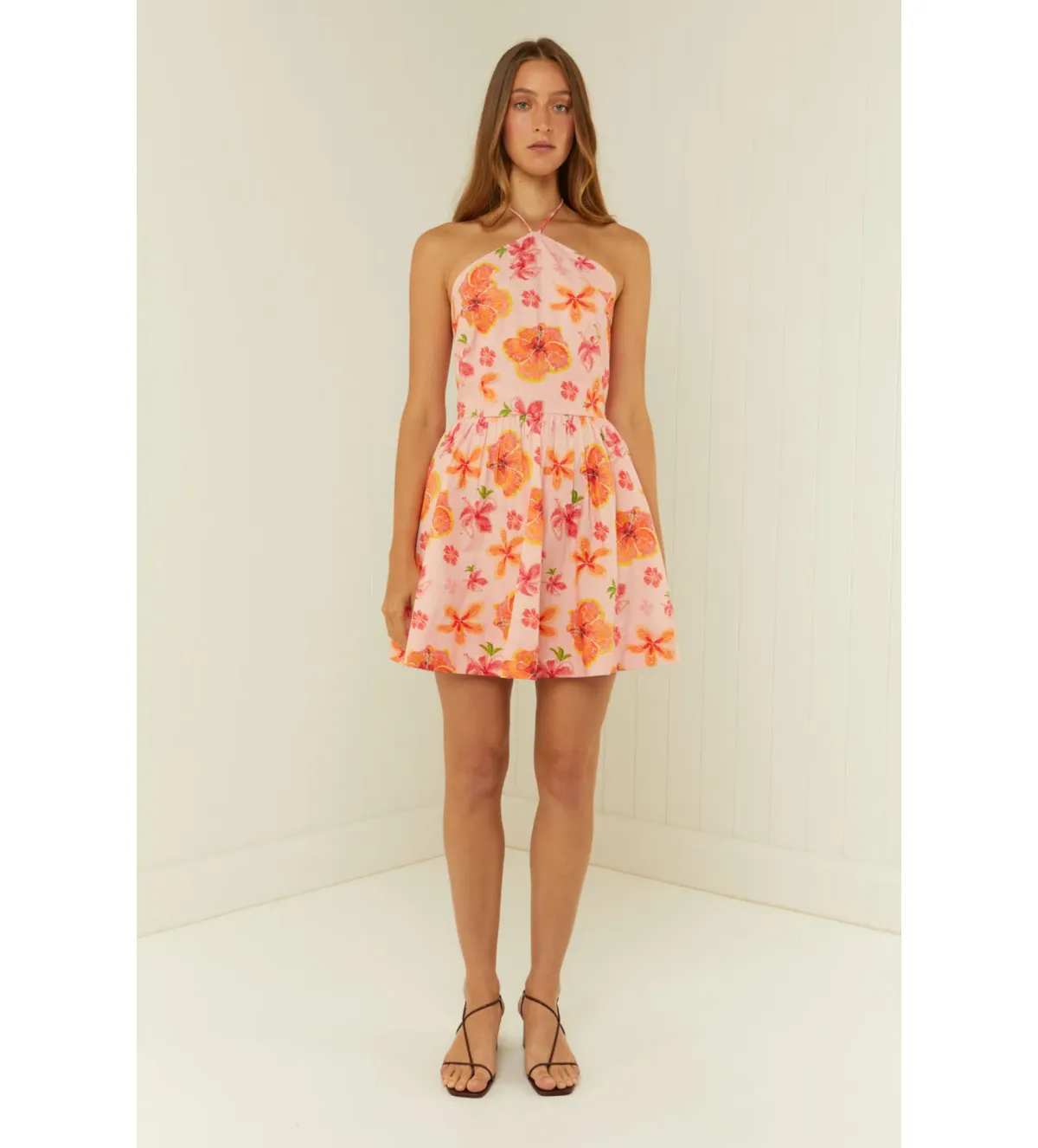 Palm Noosa Isabella Mini Dress Floral Size 6 - Image 1