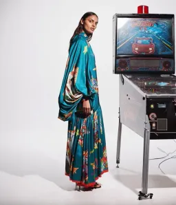 ALEMAIS Rollers Gown Multi Size 10 AU for rent on The Volte - image 2