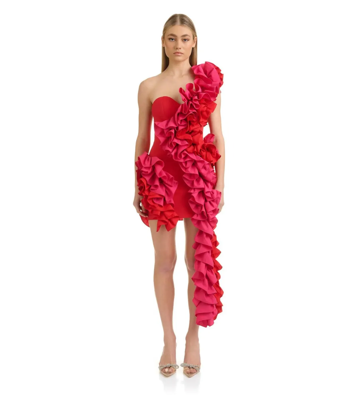 Eliya The Label Yazmine Dress Red Size 12 - Image 1
