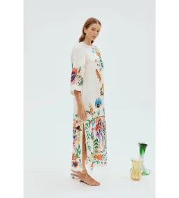 ALEMAIS Meagan Midi Dress Print Size 8 AU for rent on The Volte - image 3