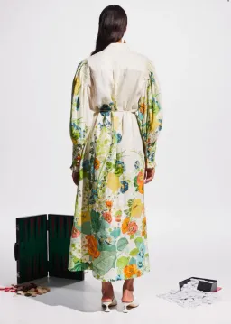 Alemais Constance Shirt Dress Floral Size 16  for rent on The Volte - image 3