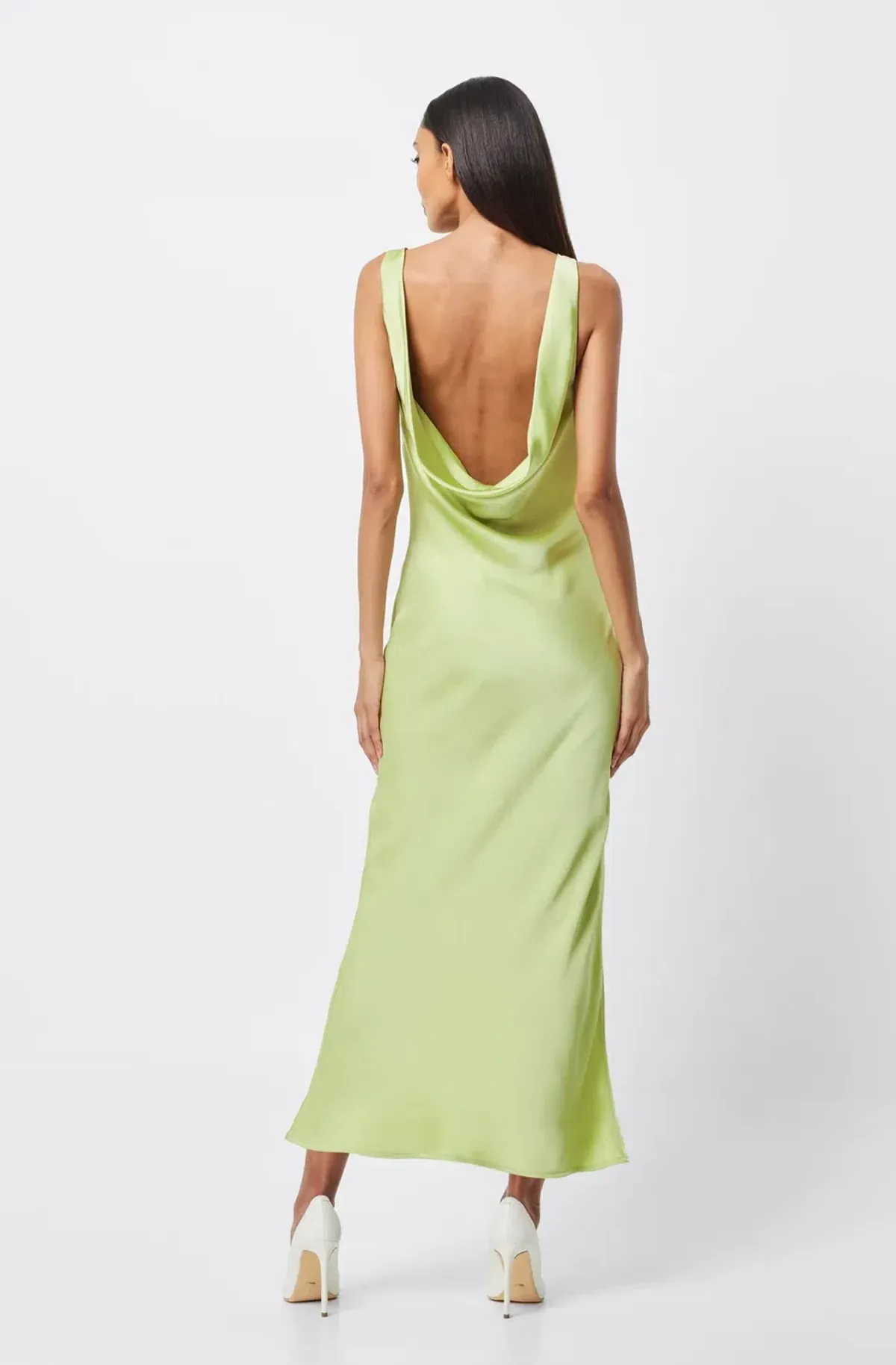 Mossman  Nuance Maxi Dress Green Size AU 10 - Image 2