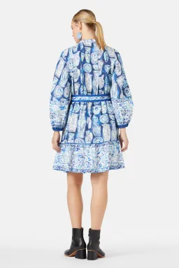 Gorman Porcelain Paradise Mini Party Dress Print Size 20  for rent on The Volte - image 3