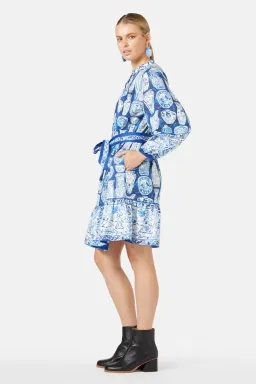 Gorman Porcelain Paradise Mini Party Dress Print Size 20  for rent on The Volte - image 4