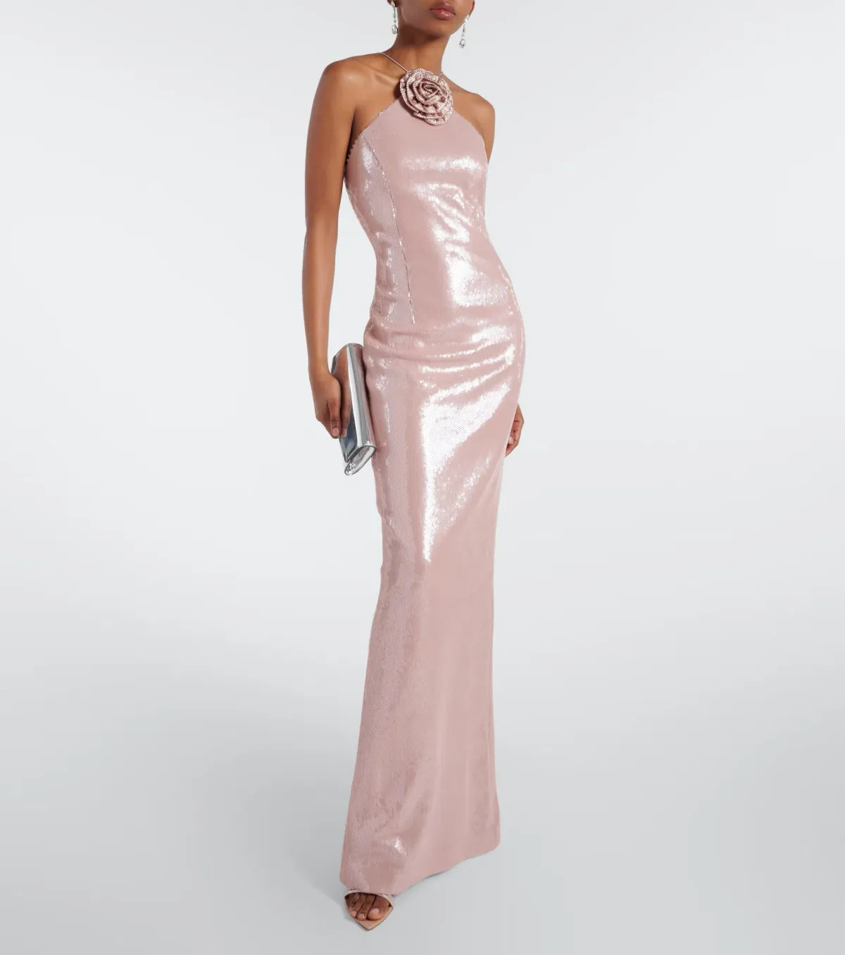 Rebecca Vallance Paige Gown Champagne Size 8 - Image 1