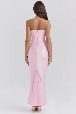 House Of CB Persephone Strapless Corset Dress Pink Size S / AU 8 for rent on The Volte - image 3