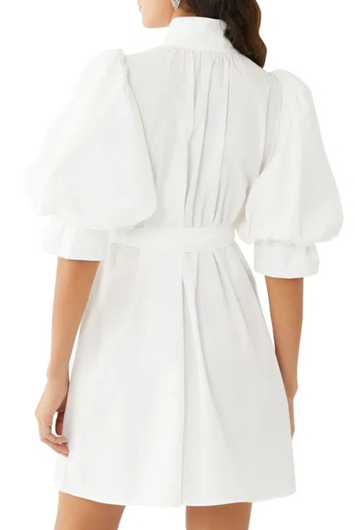 Leo Lin Eli Mini Dress Snow Size 10 - Image 4