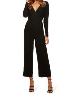 Kookai Marais Jumpsuit Black 6 for rent on The Volte - image 1