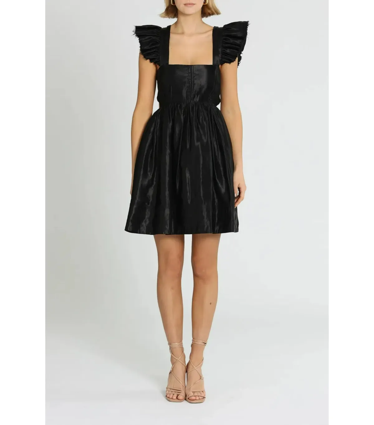 Aje Gazelle Mini Dress Black Size AU 12 - Image 1