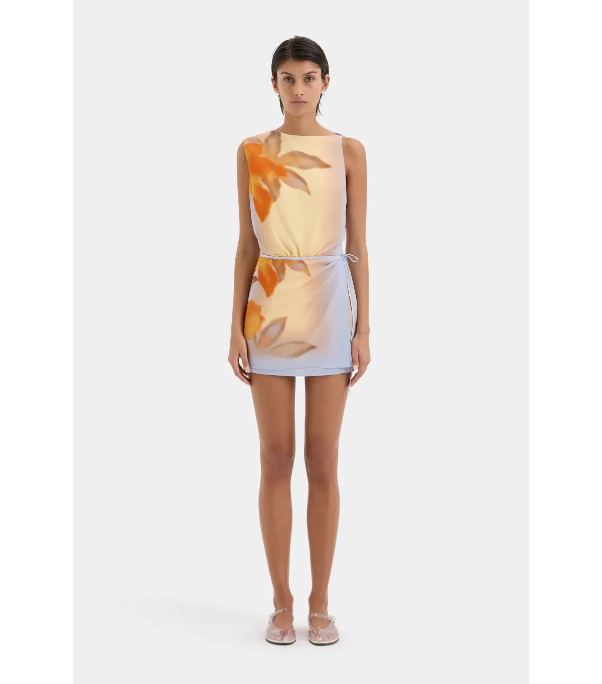 Sir The Label Serene Mini Dress in Sequoia Floral Size 1 / AU 8 - Image 1