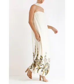 Pasduchas Celeste Column Midi Dress Multi Size Small / AU 8 for rent on The Volte - image 4