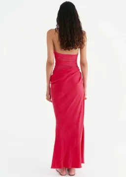 Gina Maxi Dress Pink Size 8 for rent on The Volte - image 3