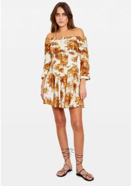 Alémais Derby Off-Shoulder Mini Floral Size AU 12 for rent on The Volte - image 1