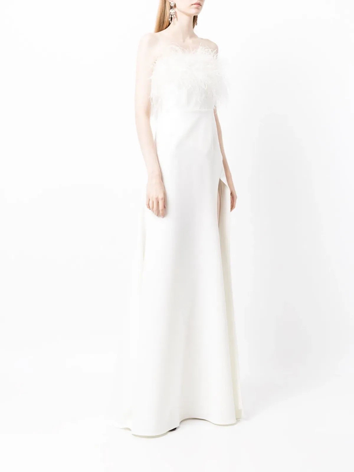 Rachel Gilbert Linc Gown Ivory AU Size 12 - Image 1