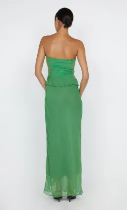 Bec & Bridge Maresca Strapless Dress Green Apple Size 6 for rent on The Volte - image 3