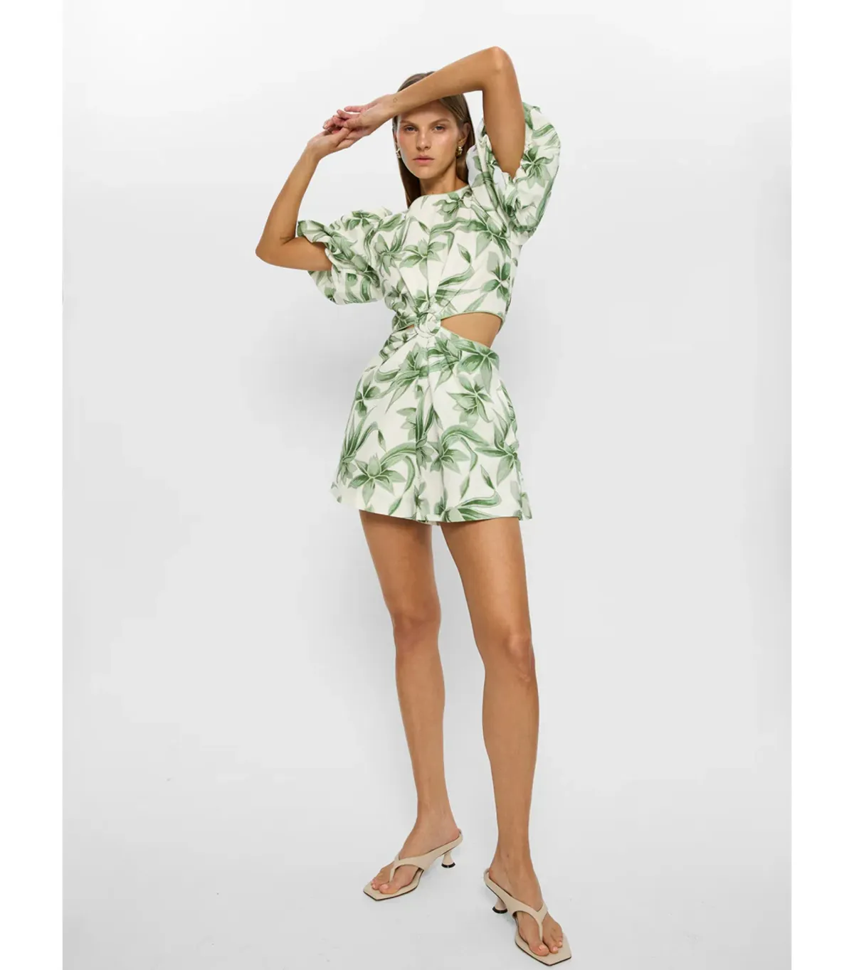Kivari Alessandra Playsuit Print Size AU 12 - Image 1