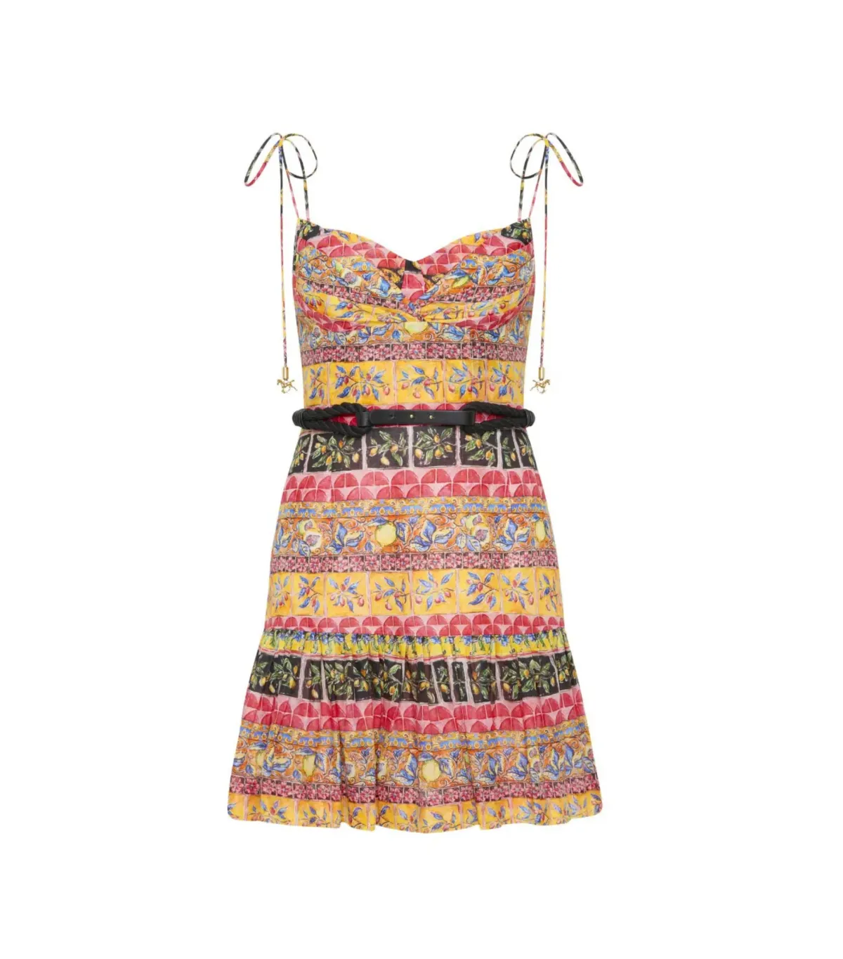 Rebecca Vallance Alessia Bustier Mini Dress Multi Size AU 8 - Image 4