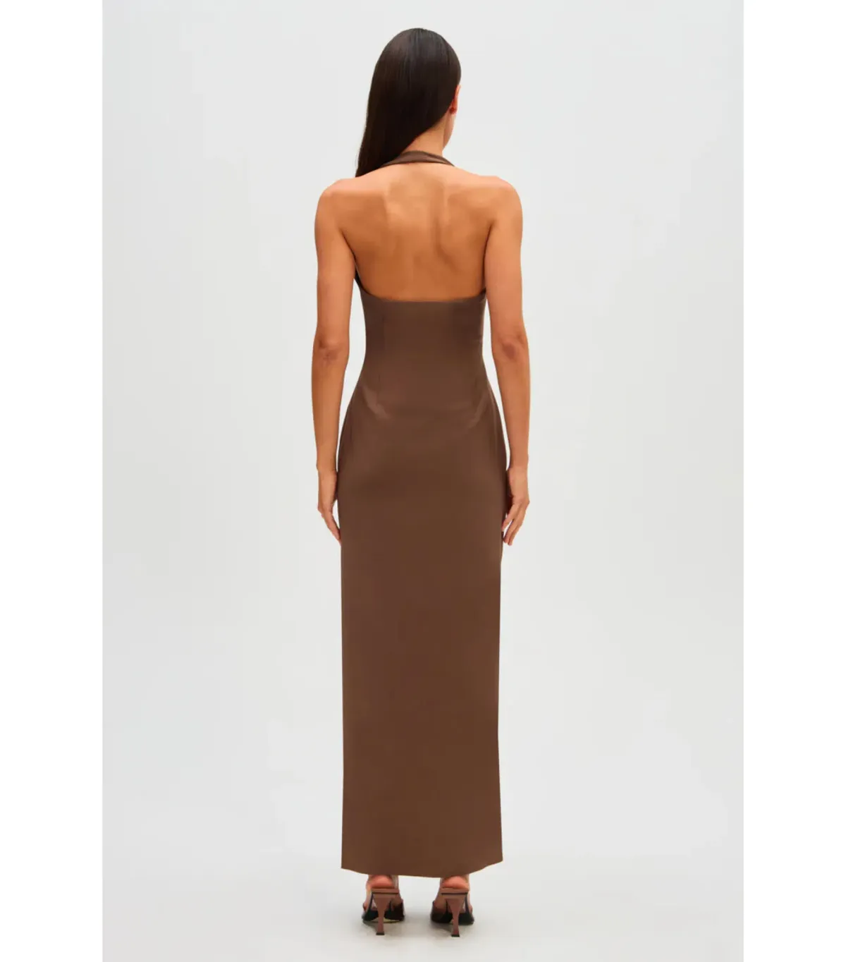 Misha The Alusia Dress Mink Size 6 - Image 3