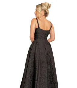 Rachel Gilbert Sophy Strap Dress Black Size 3 / AU 12 for rent on The Volte - image 2