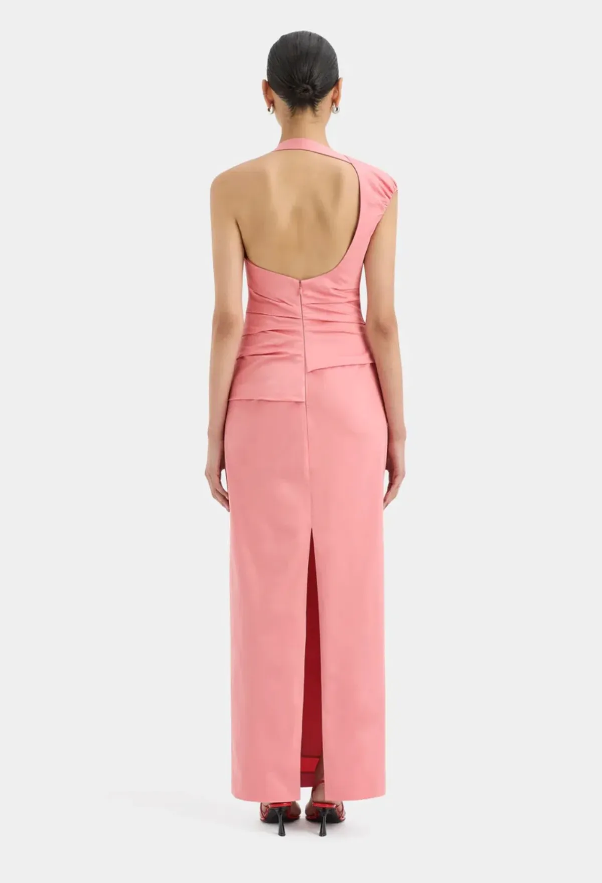 Sir The Label Giacomo Gathered Gown Pink Size 1 / AU 8 - Image 3