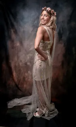 Alamour The Label Maxi Dress White Size 8  for rent on The Volte - image 7