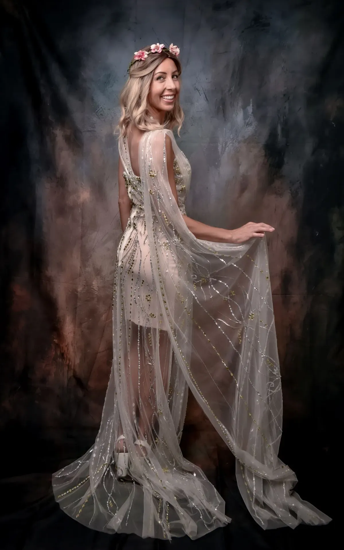 Alamour The Label Maxi Dress White Size 8 - Image 8