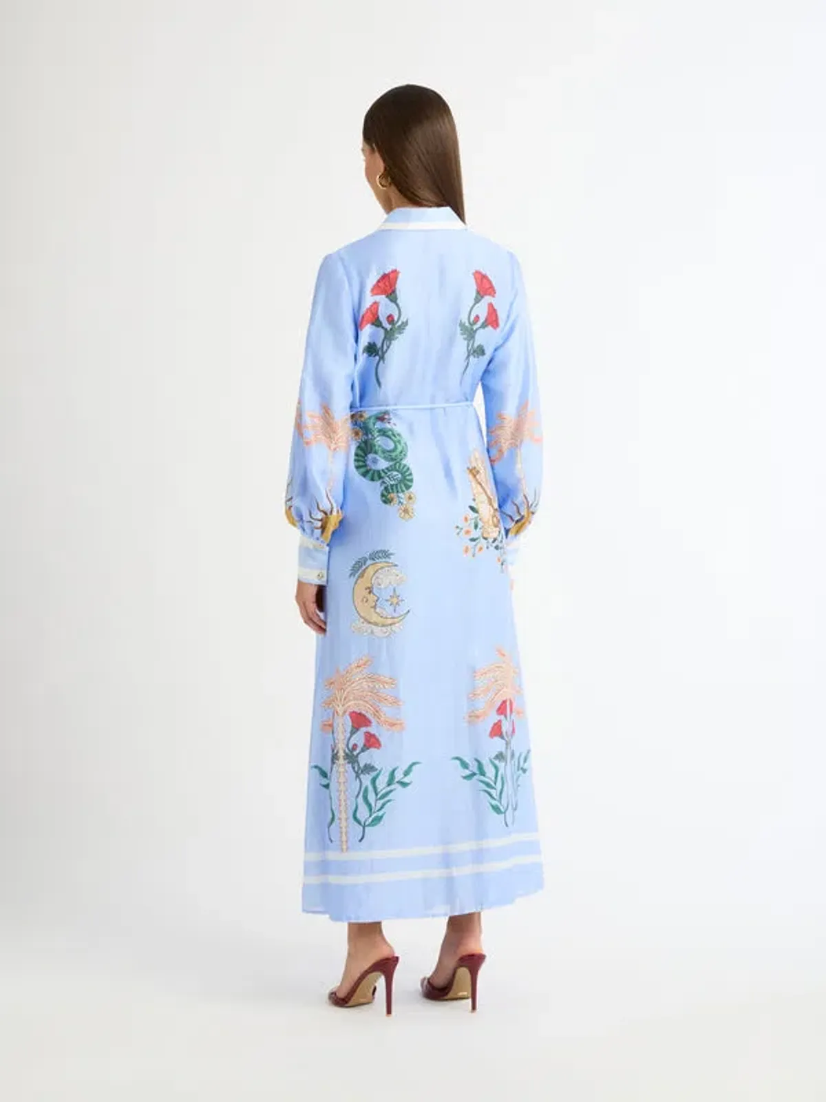 Sheike Mystic Maxi Dress Print Size 6 - 10 - Image 2