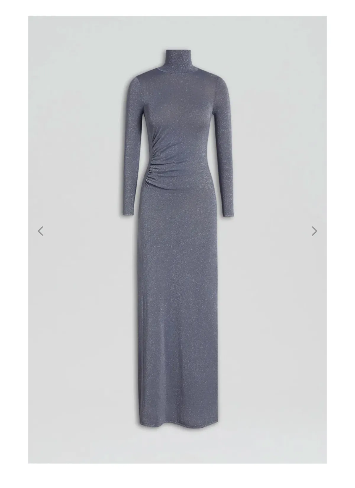 Scanlan Theodore Sparkle Gather Dress Silver Size 8  - Image 4