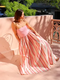 Aston Studio Strapless Maxi Dress Size S / AU 8 for rent on The Volte - image 2