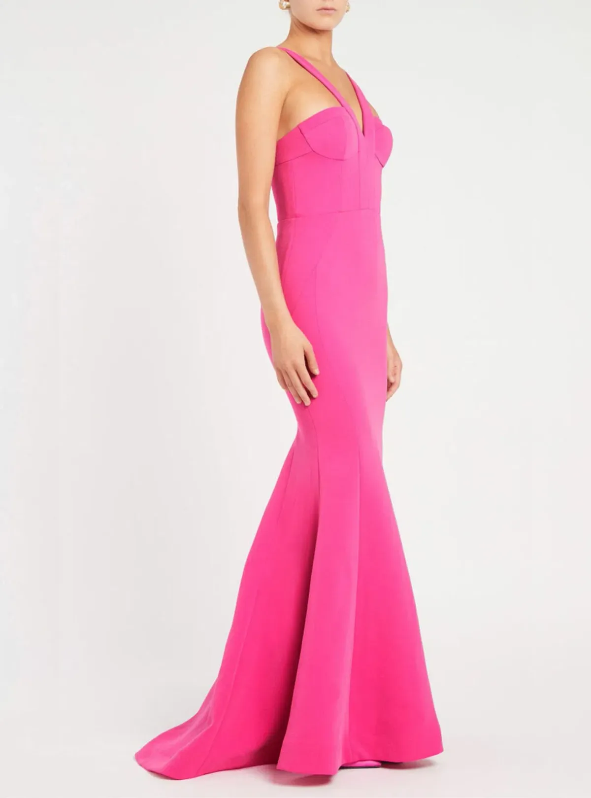 Rebecca Vallance Rosanna Gown Pink Size 8 - Image 1