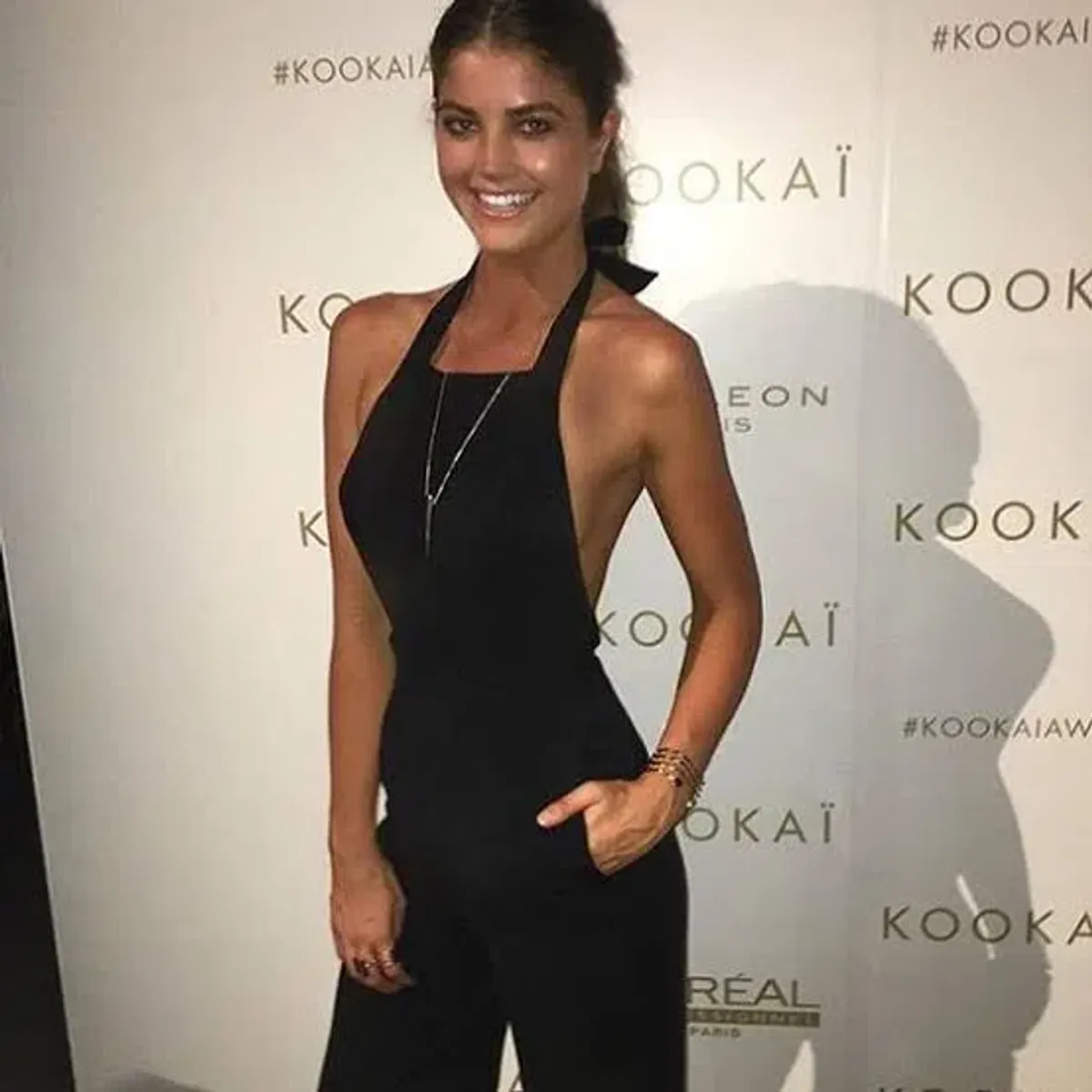 Kookai Bondi Jumpsuit Black Size 6 - Image 2