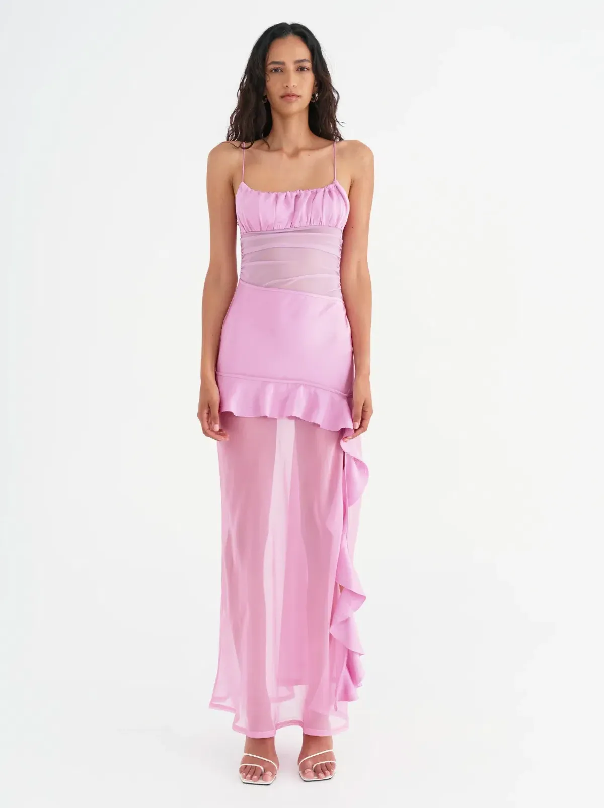 Benni Delilah Maxi Dress in Bubblegum Size S / AU 8 - Image 1