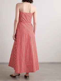 Bernadette Odette Dress Red Gingham Size 10 for rent on The Volte - image 2