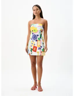 Roame Alba Mini Dress in Hola Tulum Size 10 for rent on The Volte - image 1