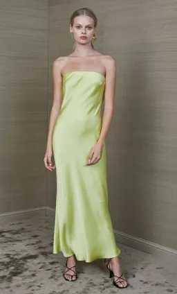 Bec & Bridge Citrus Sweetie Strapless Dress Citrus Size 8 for rent on The Volte - image 1