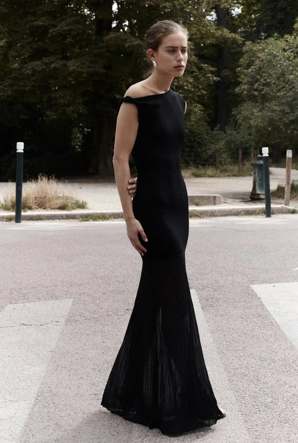 Sir The Label Indigo Twist Dress Black Size 6 - Image 5