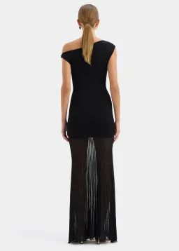 Sir the Label Indigo Twist Dress Black Size 12 for rent on The Volte - image 3