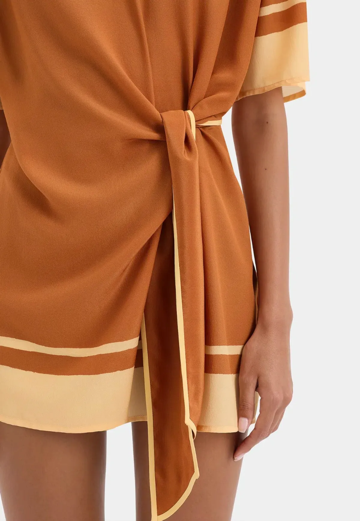 Sir the Label Soma Mini Dress Rust Size 10 - Image 5