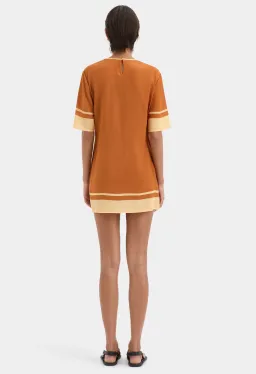 Sir the Label Soma Mini Dress Rust Size 10 for rent on The Volte - image 3