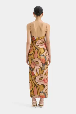 Sir the Label Talulah Column Dress Sanderling Floral (Size 1 / AUS 8) for rent on The Volte - image 2